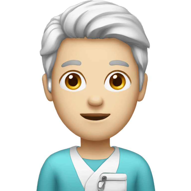 the patient emoji