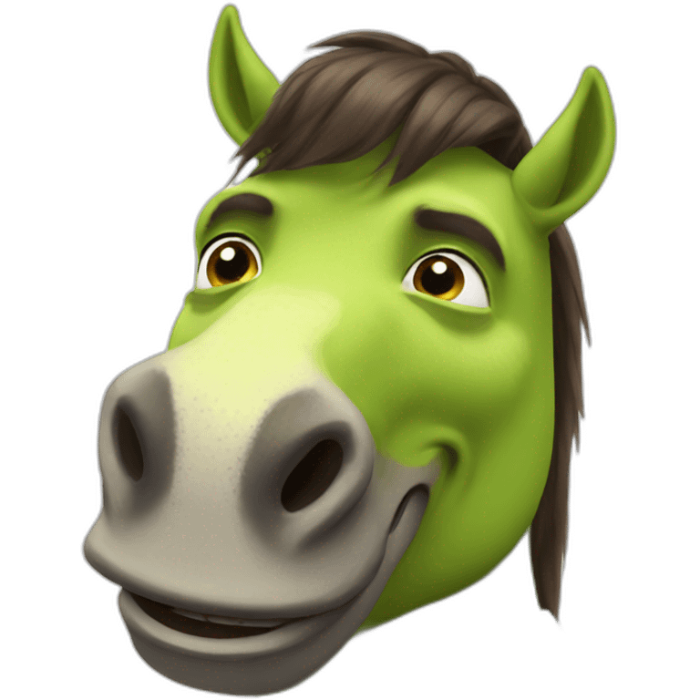 shrek horse emoji