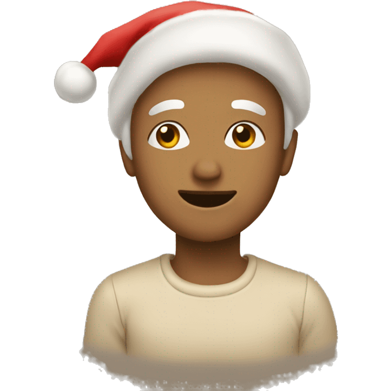 Beige Christmas emoji