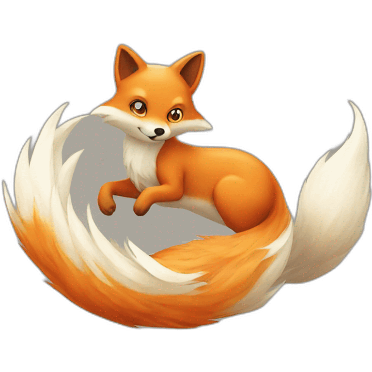 nine tailed fox emoji