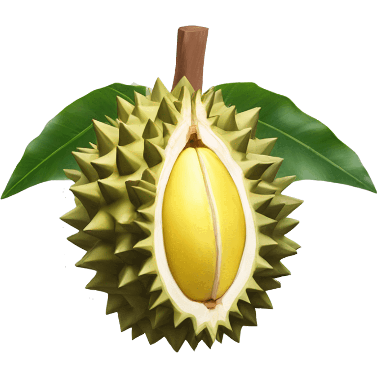 Durian fruit emoji