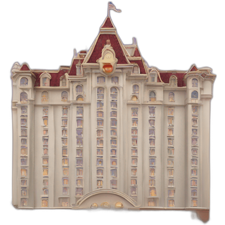 Disneyland hotel emoji