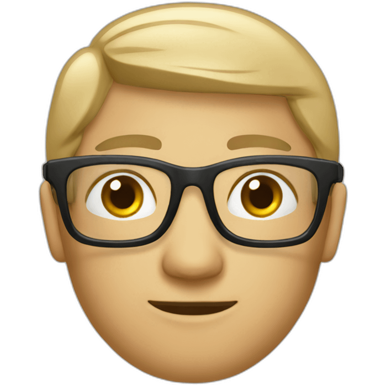 planner-glasses-Chineseman emoji