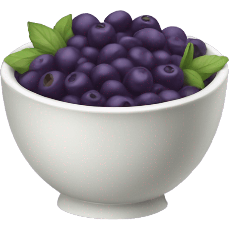 açaí bowl  emoji