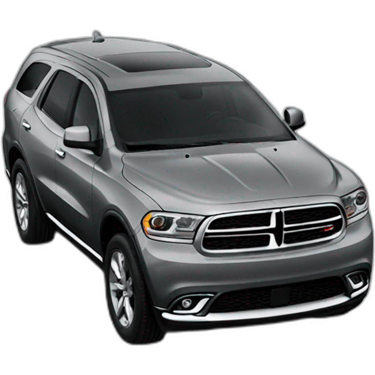 Gray Dodge Durango emoji