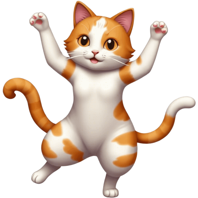 Dancing cat emoji