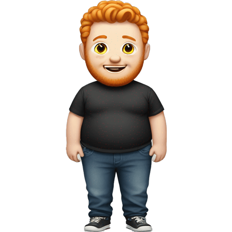 Gay fat ginger boy emoji