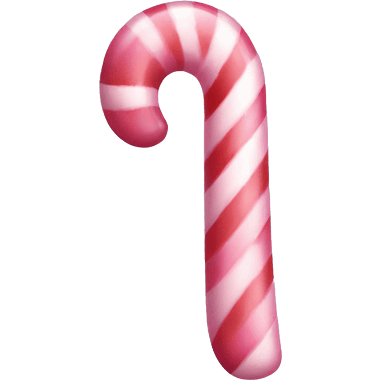 Baby pink candy cane  emoji