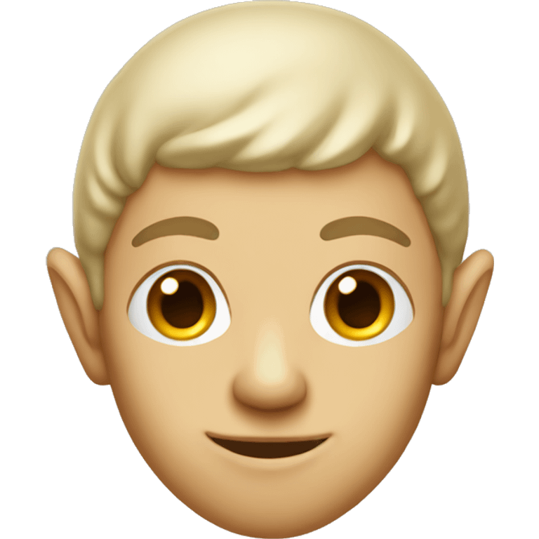 Beige elf emoji