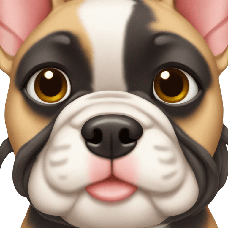 Cute frenchie emoji