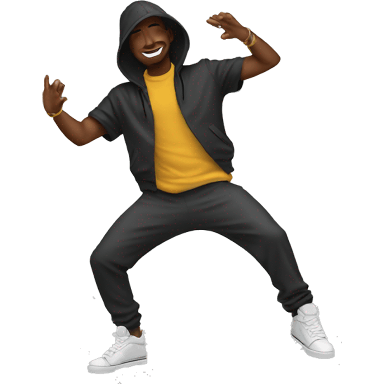 dance hip hop emoji