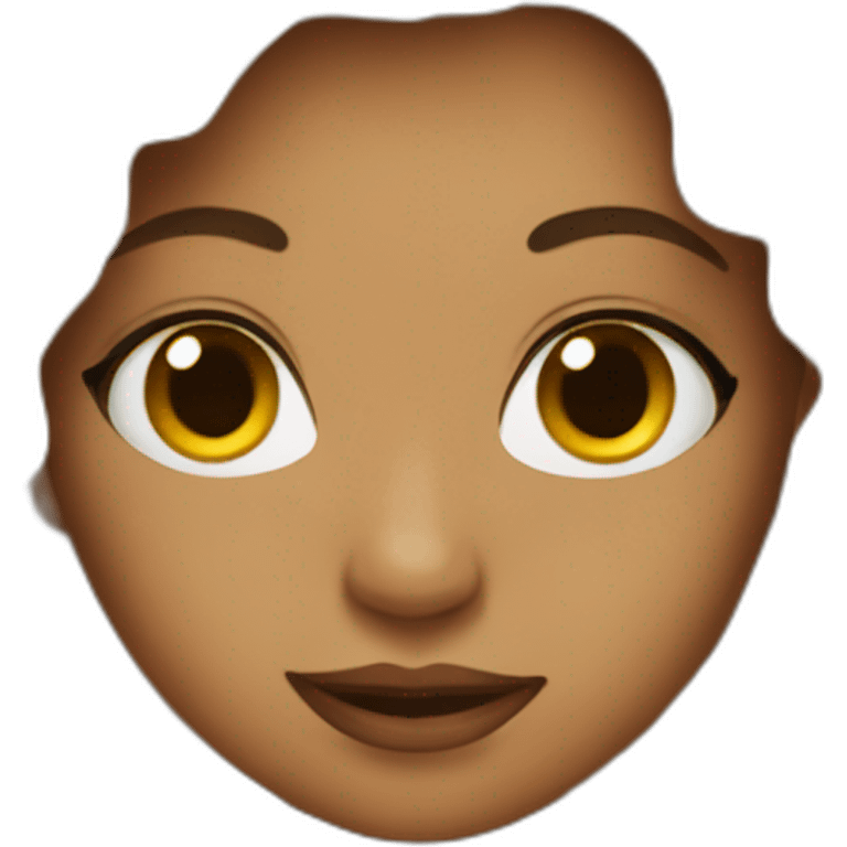 Female pop star emoji