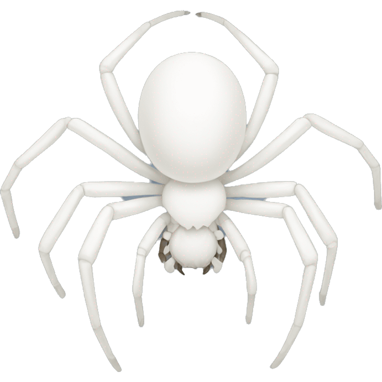 white phase spider emoji