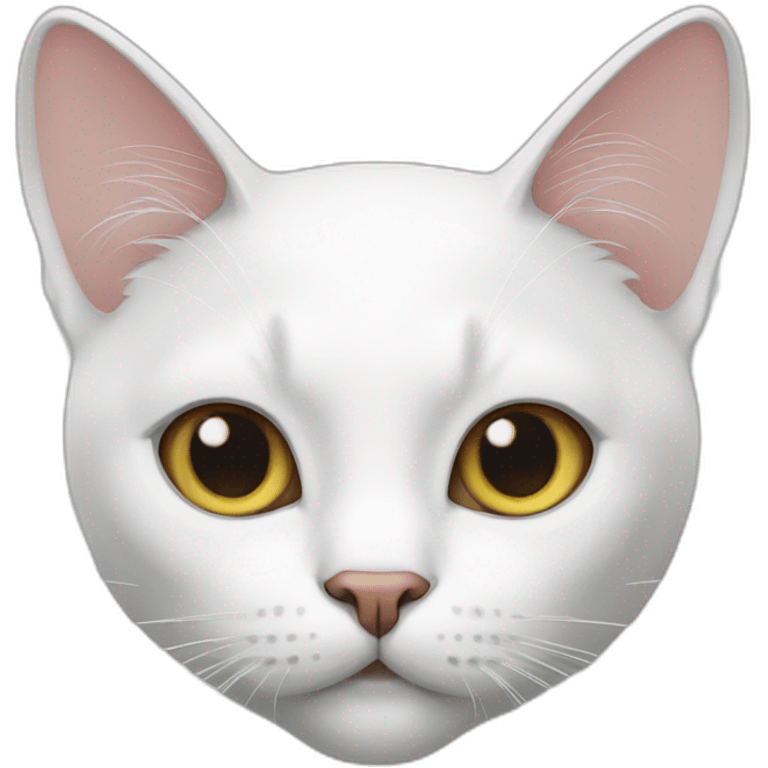 cat white emoji