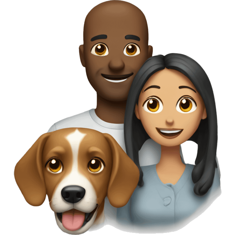 DOG WITH WIFE emoji