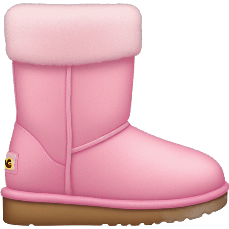 Pink Ugg boots emoji