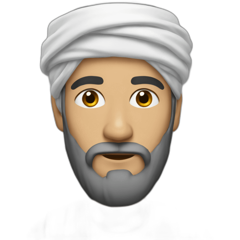 Un musulman qui tien un pétard emoji