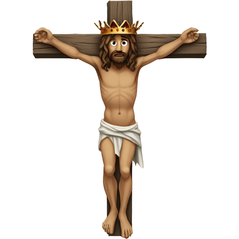 Jesus on the cross emoji