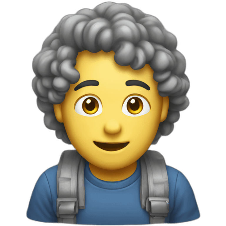 create emoji in cloud happy emoji