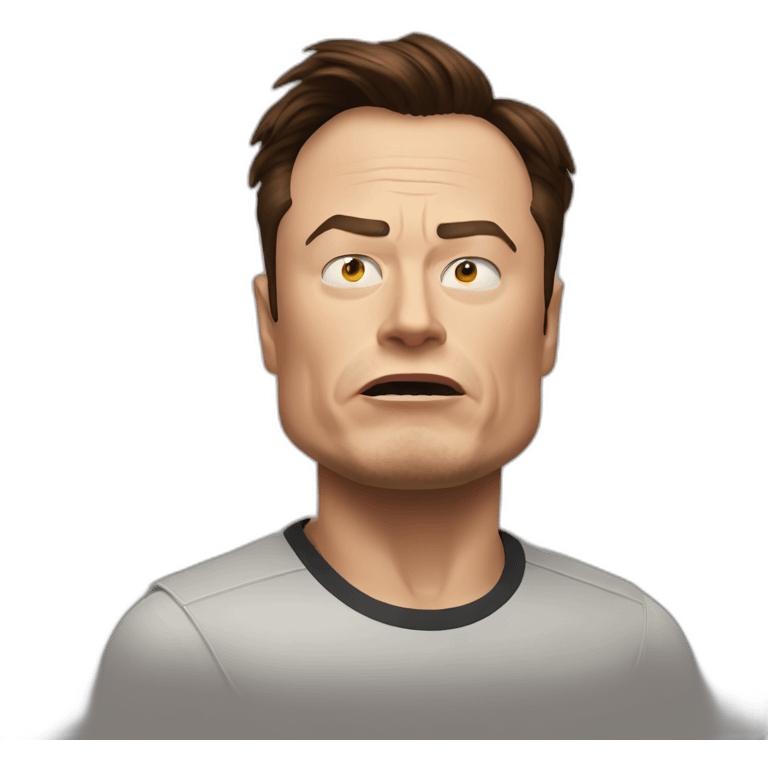 elon musk angry emoji