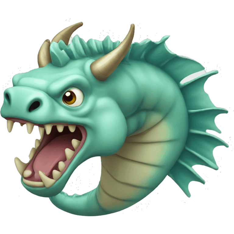 Angry hippocampus  emoji