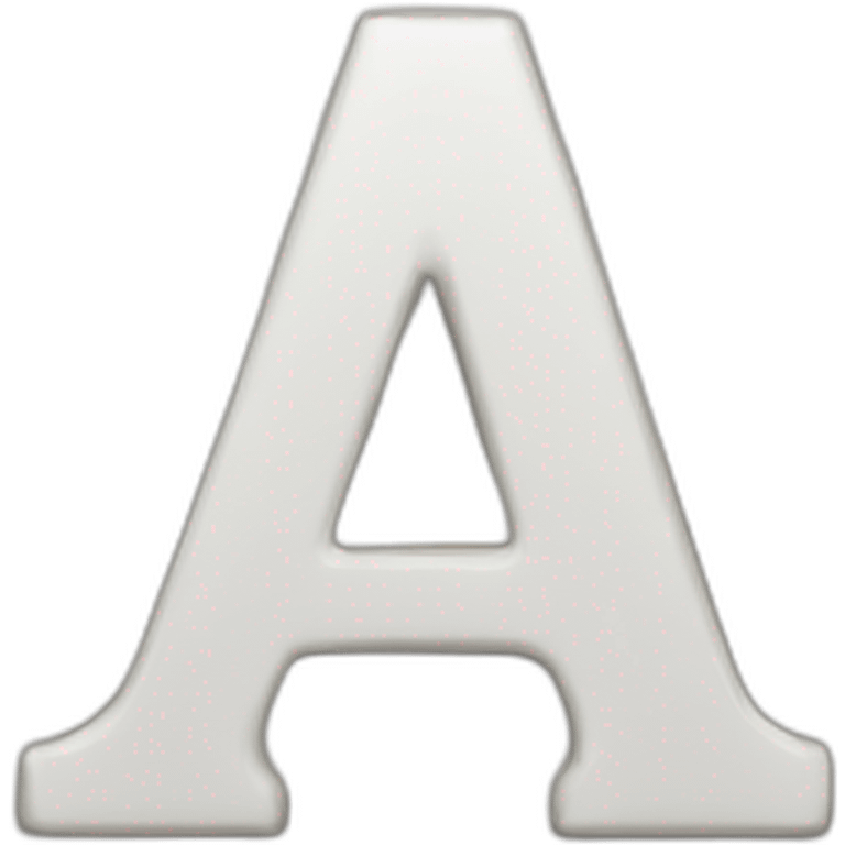 letter a emoji