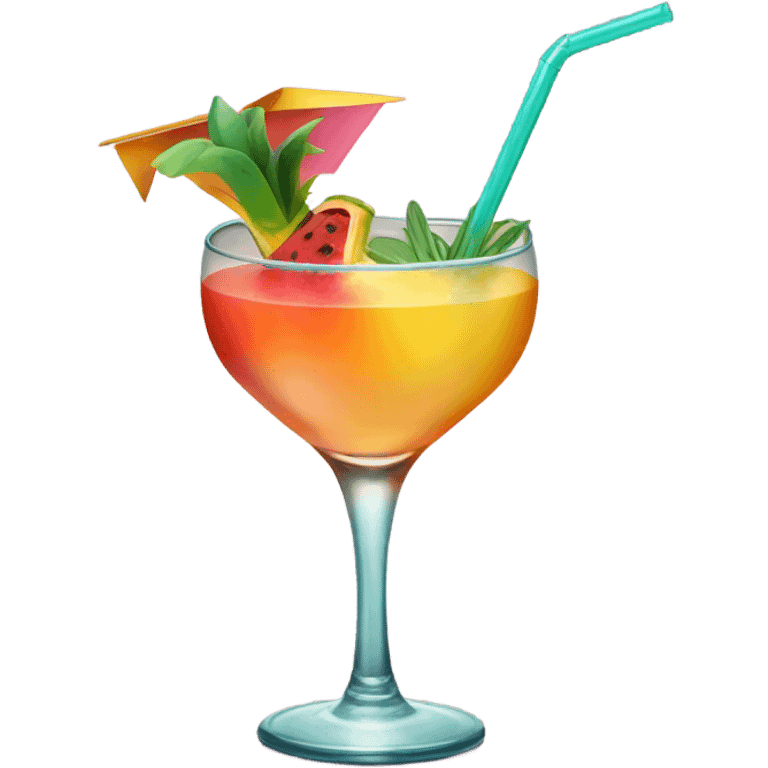 beach drink emoji