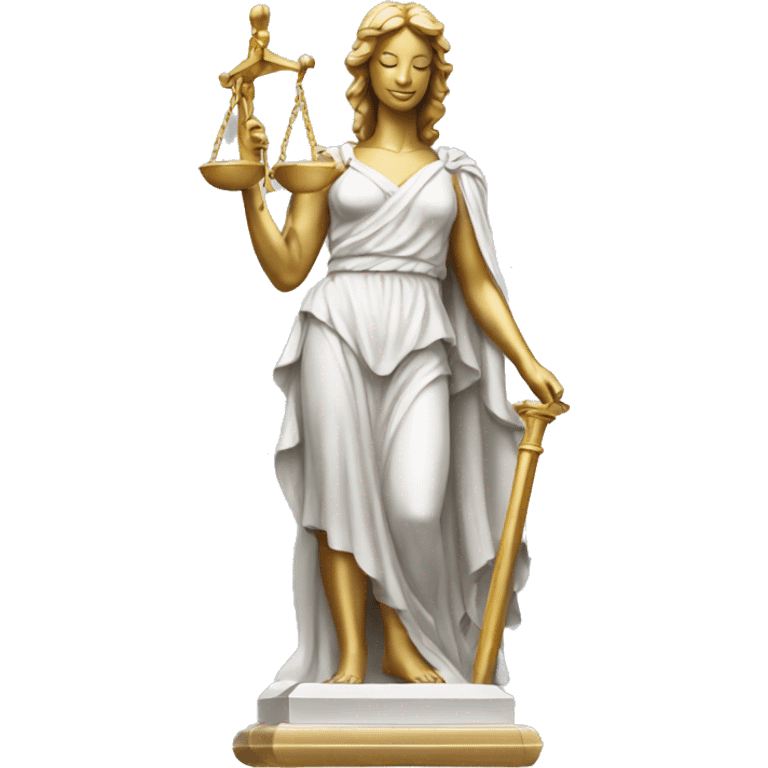 Statue of Justice emoji