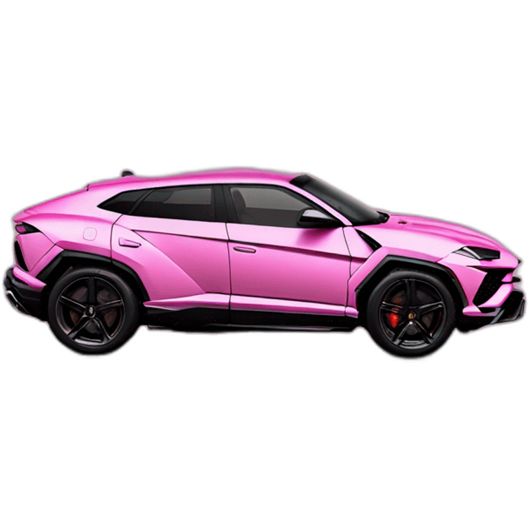 pink lamborghini urus emoji