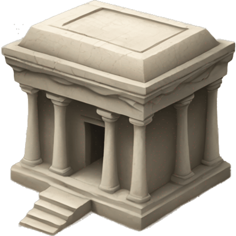 Tomb above ground emoji