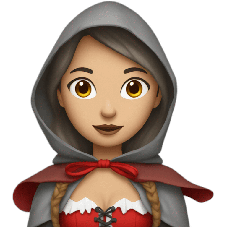 red riding hood emoji