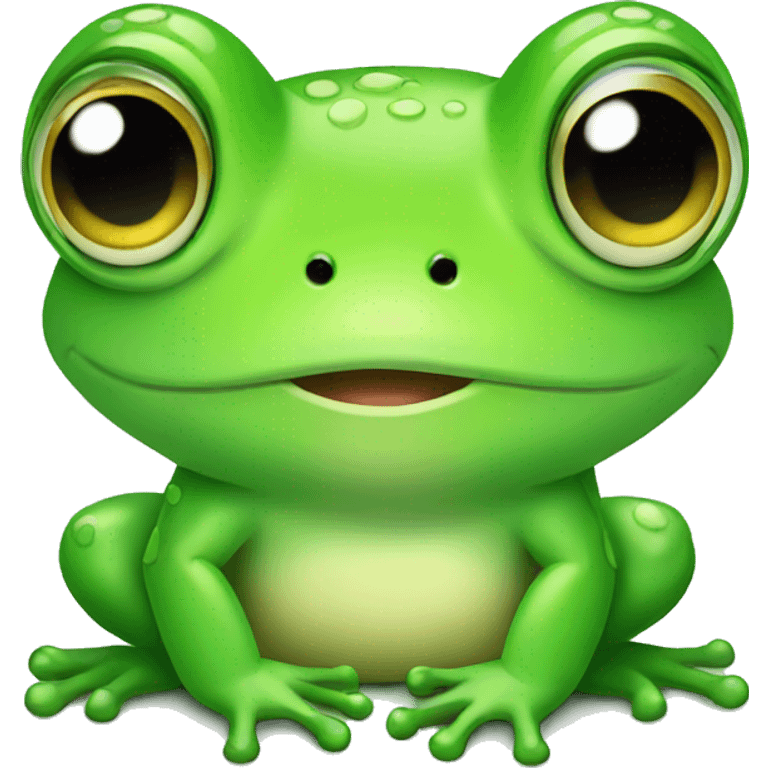 cute frog emoji