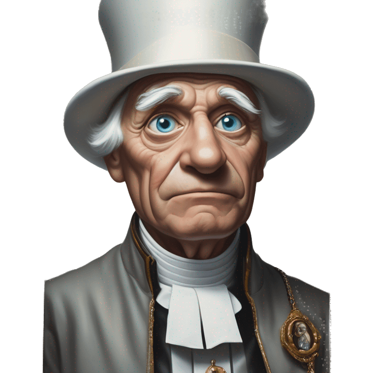 Uncle Scrooge pope in Dior Gucci Hermes leather straps, oil paint, mysterious eyes, intricate lips, masterpiece portrait , odd perspective, beautiful, desirable, logical emoji