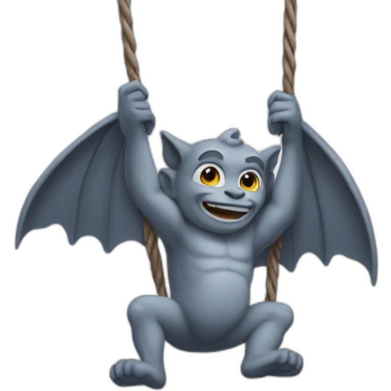 Gargoyle swing emoji