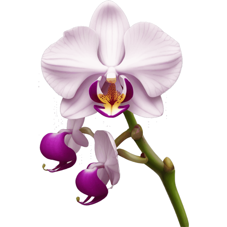 Orchid emoji