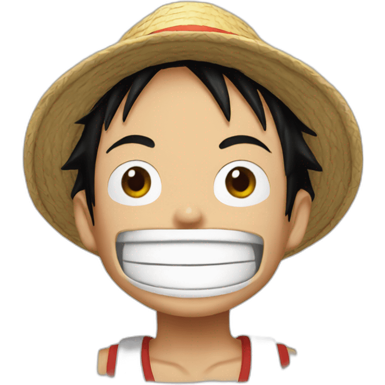 Luffy emoji