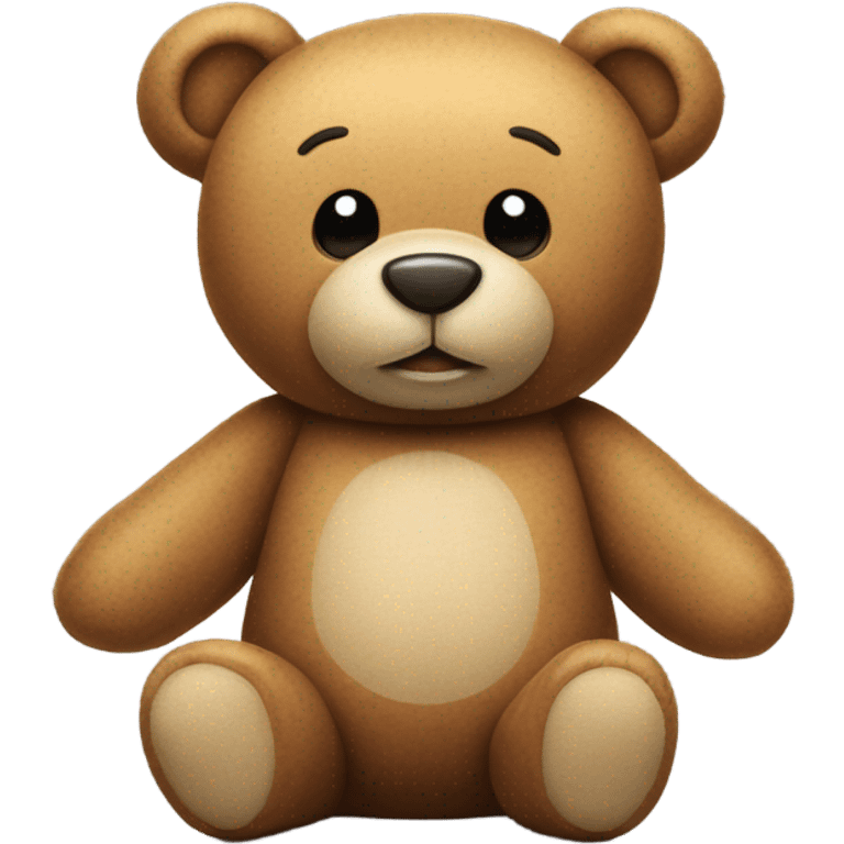 Teddy bear toy emoji