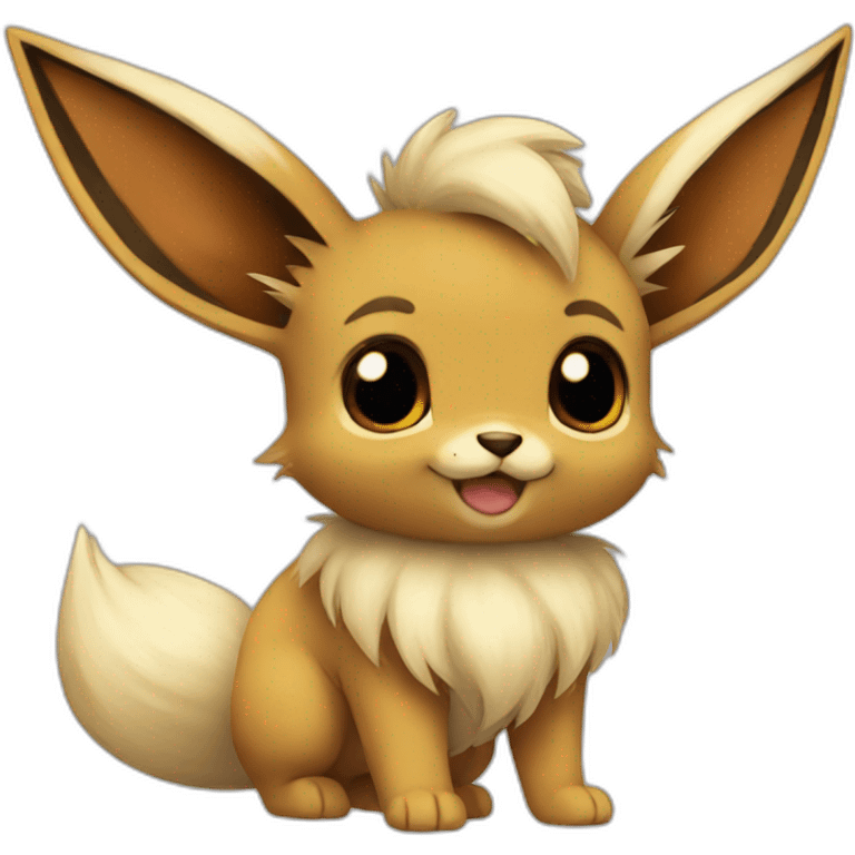 Eevee the pokemon emoji