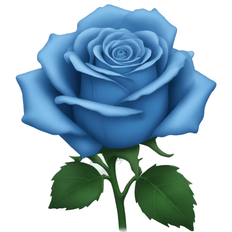 Blue Rose emoji