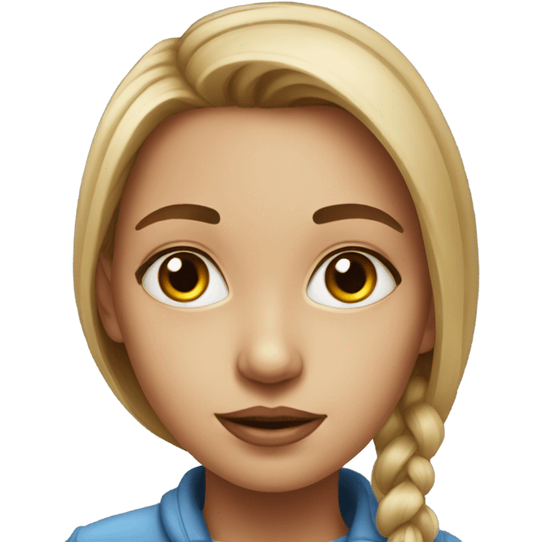 realistic portrait of a girl emoji