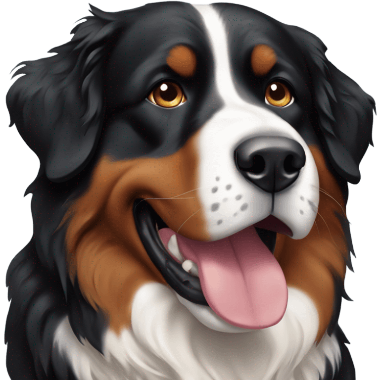 Bernese Mountain dog emoji