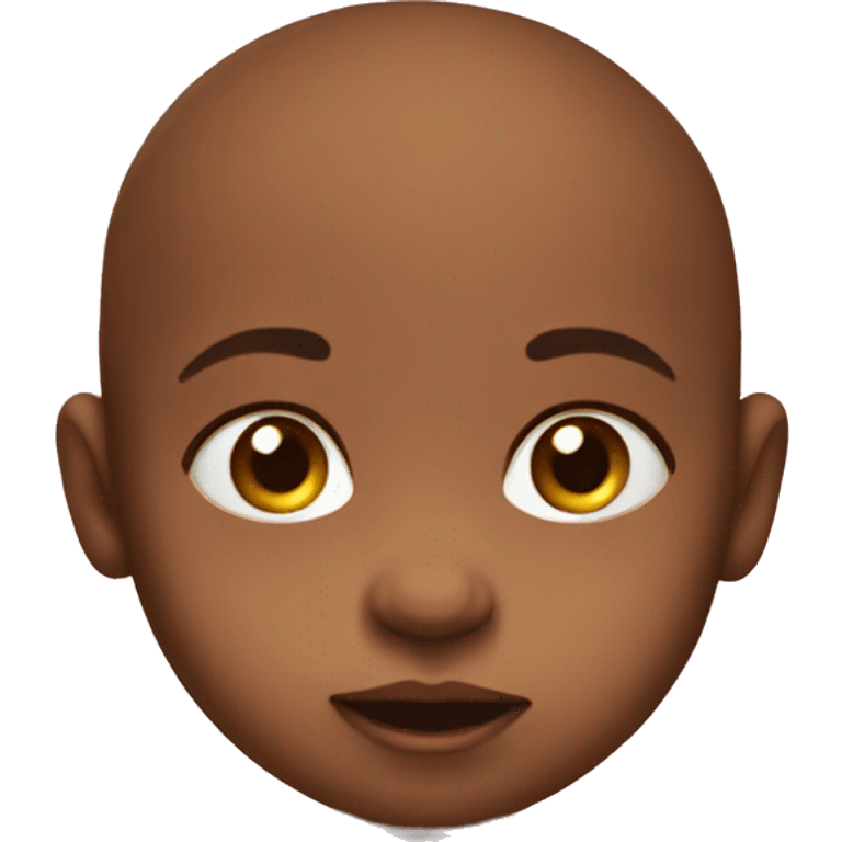 a baby emoji