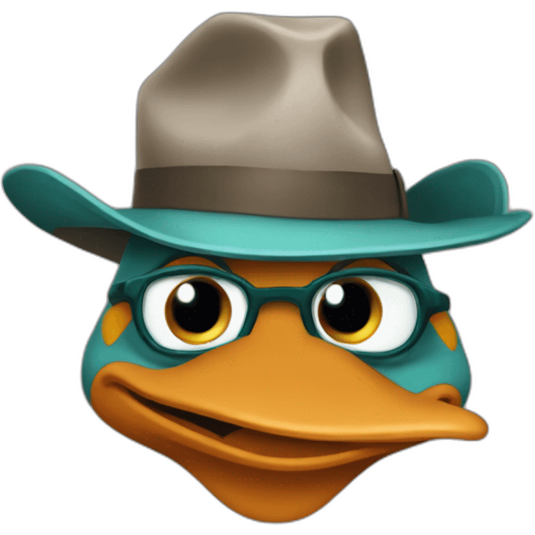 Perry the platypus emoji