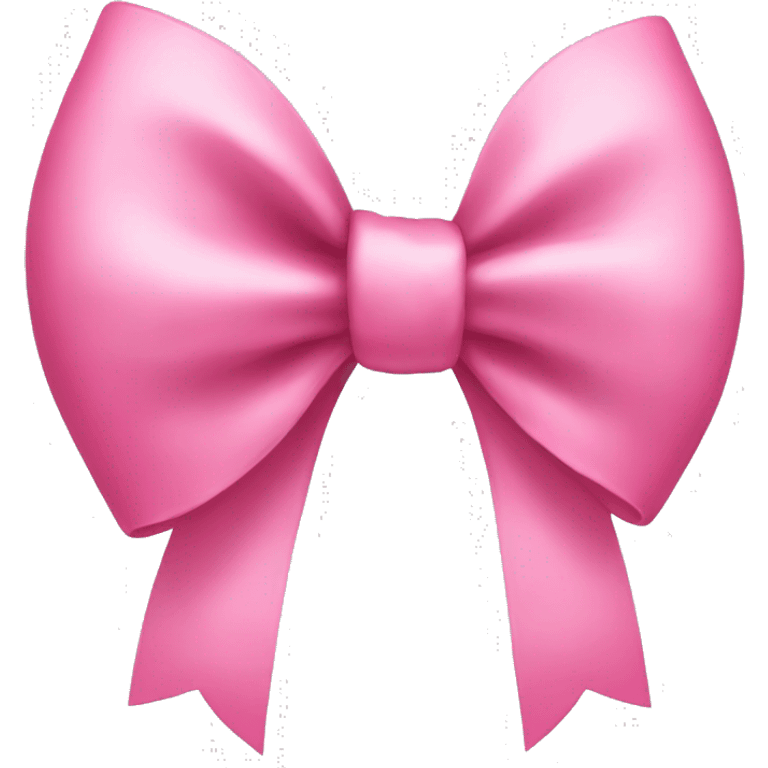 pink bow emoji