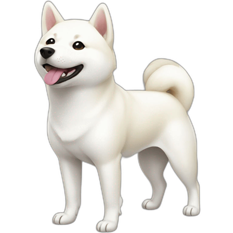 white shiba inu emoji