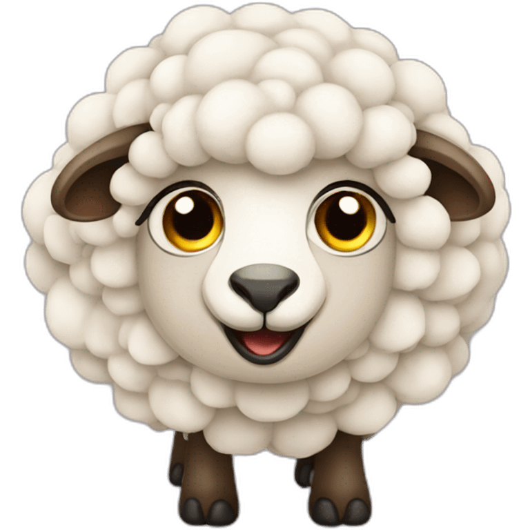 Grappe sheep emoji