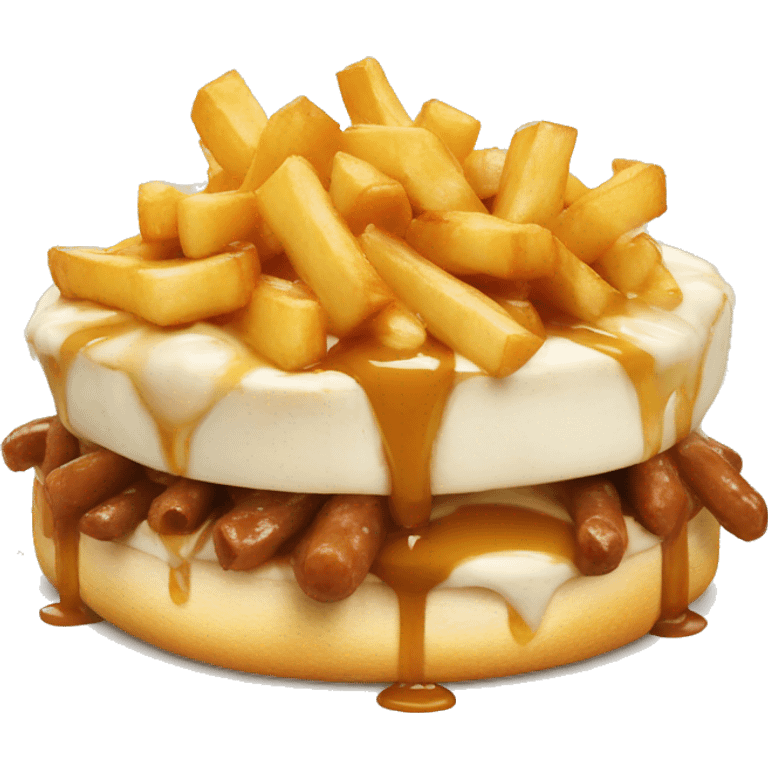 Poutine mange du rit emoji