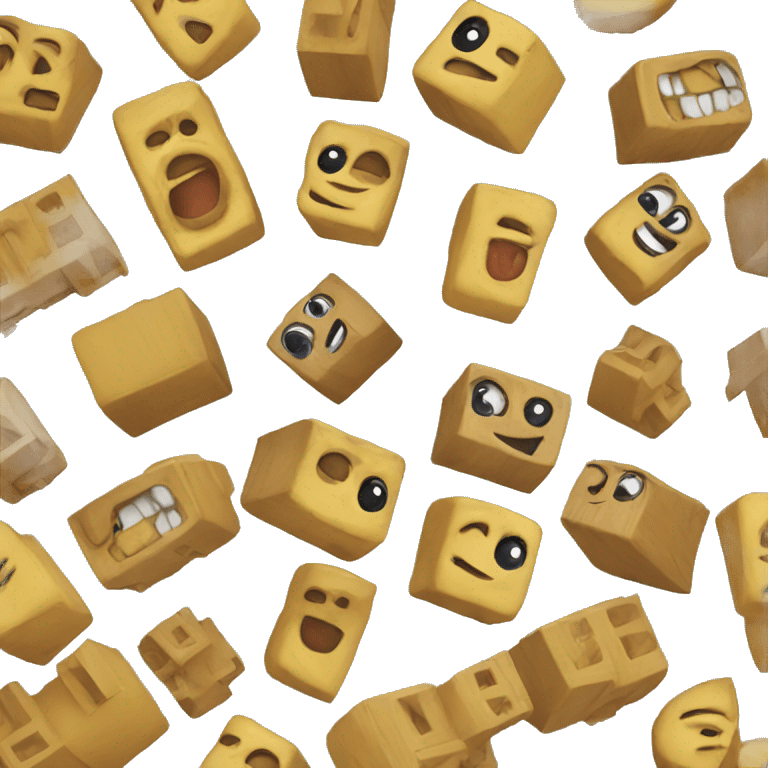 blocks toys emoji