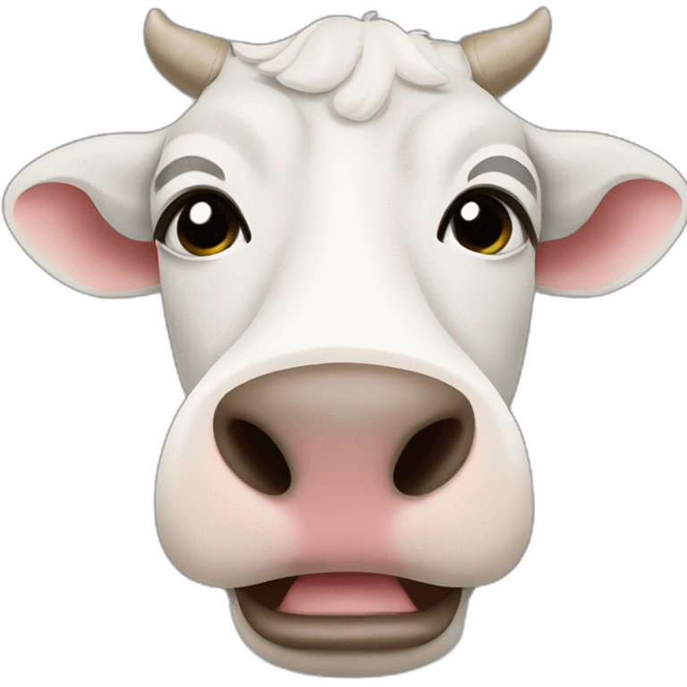 Picasso cow  emoji