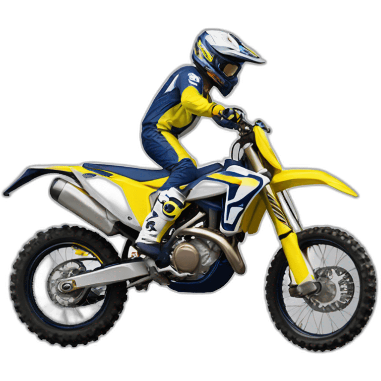 motocross husqvarna emoji